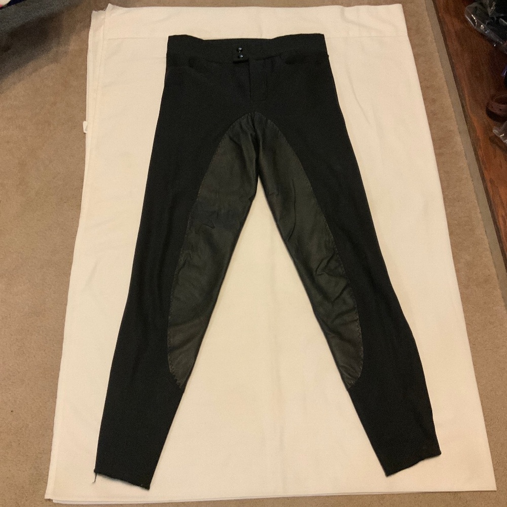 Equissentials Fleece Fullseat Breech Black 32 101-16